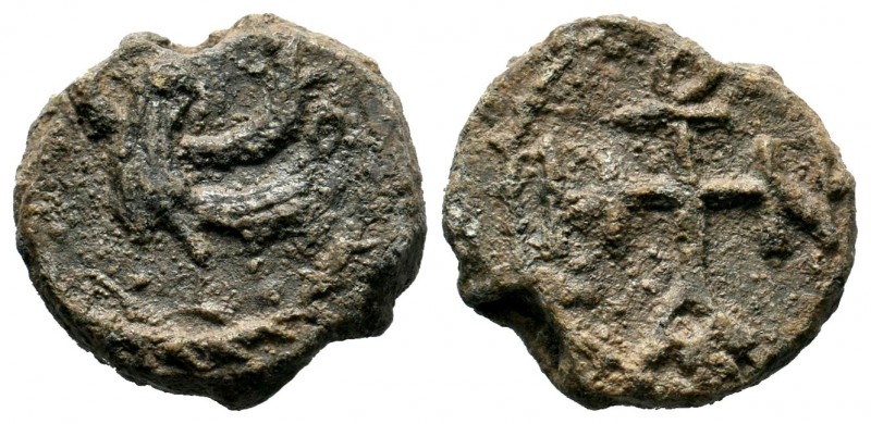 BYZANTINE LEAD SEALS. Unidentified (8th-13th centuries).
Condition: Very Fine

W...