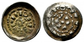 CRUSADERS, 11th-12th. C. Silver Coin.
Condition: Very Fine

Weight:0,95 gr
Diameter: 18,40 mm