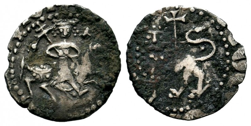 Armenia. Levon II (1270-1289 AD). AR Half Tram 
Condition: Very Fine

Weight: 1,...