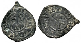 Cilician Armenia, Levon IV (1320-1342). Æ Pogh 
Condition: Very Fine

Weight: 2,74 gr
Diameter: 24,30 mm