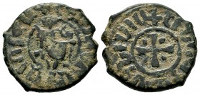 Armenian Kingdom, Cilician Armenia. Hetoum I. 1226-1270. AE Kardez
Condition: Very Fine

Weight: 6,41gr
Diameter: 22,55 mm