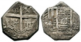 Spanish Empire. Philip IV (AD 1621-1665) AR
Condition: Very Fine

Weight: 6,77 gr
Diameter: 22,40 mm