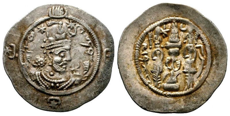 Sasanian kings, (459-484 AD ), Drachm, 
Condition: Very Fine

Weight:`4,11 gr
Di...