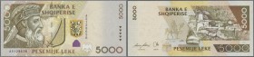 Albania / Albanien. 5000 Leke 2007 P. 75 in condition: UNC.