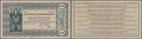 Austria / Österreich. 10.000 Kronen 1914 P. 28, very rare issue, only vertically folded, light stains at upper left on back, some handling in paper bu...