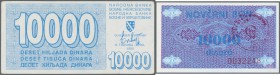 Bosnia & Herzegovina / Bosnien & Herzegovina. 1992 (ca.), lot with 761 Banknotes, some in quantity, in good to mixed quality, sorted and classified by...