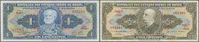 Brazil / Brasilien. 1953/1981 (ca.), ex Pick 150-205, quantity lot with 744 Banknotes in good to mixed quality, sorted and classified by Pick catalogu...