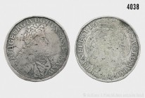 Sachsen, Kurfürstentum, Johann Georg IV. (1691-1694), 1/3 Taler 1694, Dresden. 7,91 g; 29 mm. Clauss/Kahnt 671. Selten. Minimal uneben, schön/fast seh...