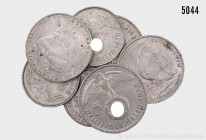 Drittes Reich, umfangreiches Konv. von Silbergedenkmünzen, 2 und 5 Reichsmark (Hindenburg und Garnisonskirche), verschiedene Jahrgänge und Münzstätten...