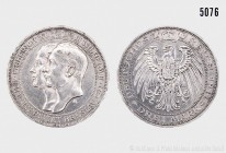 Deutsches Reich, Wilhelm II. (1888-1918), 3 Mark 1911 A, auf das 100-jährige Bestehen der Universität Breslau. 16,65 g; 33 mm. AKS 138; Jaeger 108. Kl...