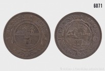 Südafrika, Konv. von zwei 1 Penny-Münzen: 1 Penny 1894 und 1 Penny 1898. Kahnt/Schön 2. Fast vorzüglich.