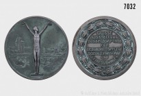 Deutsches Reich (Weimarer Republik), Bronzemedaille 1926 auf die Große Ausstellung für Gesundheitspflege, Soziale Fürsorge und Leibesübungen in Düssel...