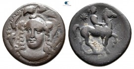 Sicily. Syracuse 344-317 BC. Hemidrachm AR