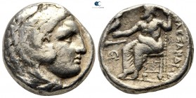 Kings of Macedon. Amphipolis. Alexander III "the Great" 336-323 BC. Struck under Antipater, circa 332-326 BC. Tetradrachm AR