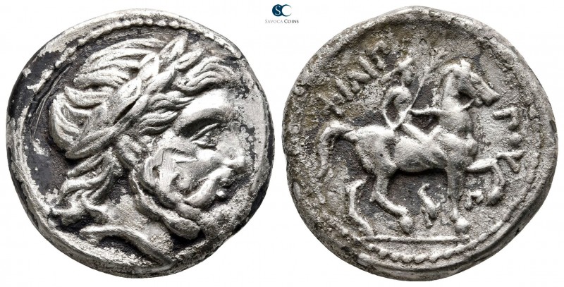 Kings of Macedon. Amphipolis. Philip II of Macedon 359-336 BC. struck posthumous...