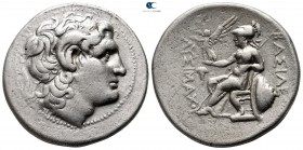 Kings of Thrace. Uncertain mint. Macedonian. Lysimachos 305-281 BC. Tetradrachm AR