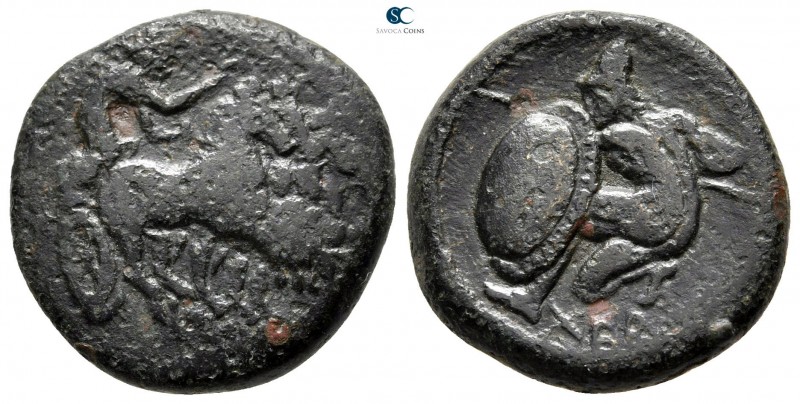 The Tauric Chersonese. Chersonesos circa 350-330 BC. 
Bronze Æ

20 mm., 6,61 ...