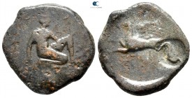 The Tauric Chersonese. Chersonesos circa 320-310 BC. Bronze Æ