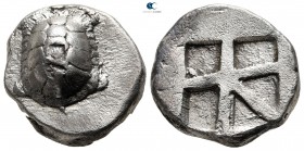 Islands off Attica. Aegina 456-430 BC. Stater AR