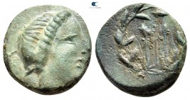 Islands off Elis. Zakynthos circa 200-0 BC. Bronze Æ