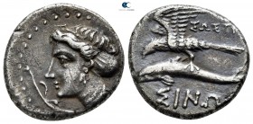 Paphlagonia. Sinope 330-300 BC. ΣΩΣΤΡΑ- (Sostra-), magistrate. Drachm AR