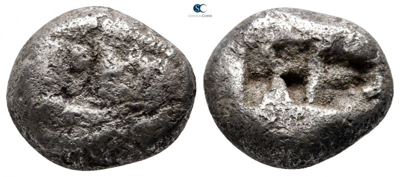 Kings of Lydia. Sardeis. Kroisos 560-546 BC. 
Siglos AR

15 mm., 5,44 g.

C...