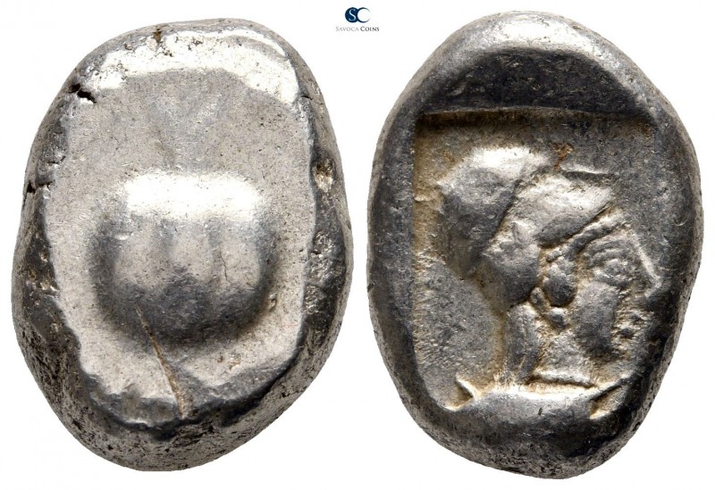 Pamphylia. Side circa 460-430 BC. 
Stater AR

21 mm., 10,72 g.

Pomegranate...