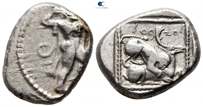 Cyprus. Kition. Azbaal circa 449-425 BC. 
Stater AR

23 mm., 11,02 g.

Hera...