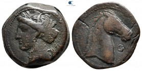 Zeugitania. Carthage (mint in Sardinia) 300-264 BC. Bronze Æ
