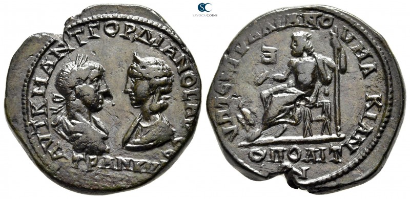 Moesia Inferior. Marcianopolis. Gordian III with Tranquillina AD 238-244. ΤΕΡΤΥΛ...