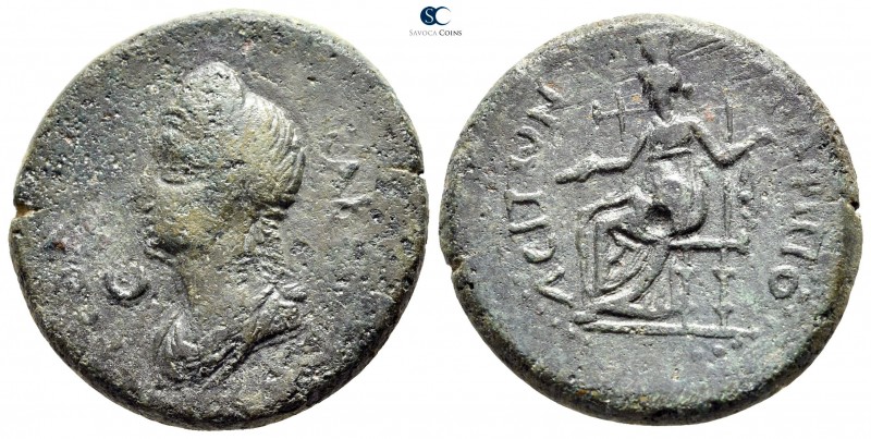 Macedon. Amphipolis. Sabina Augusta AD 128-137. 
Bronze Æ

27 mm., 13,11 g.
...