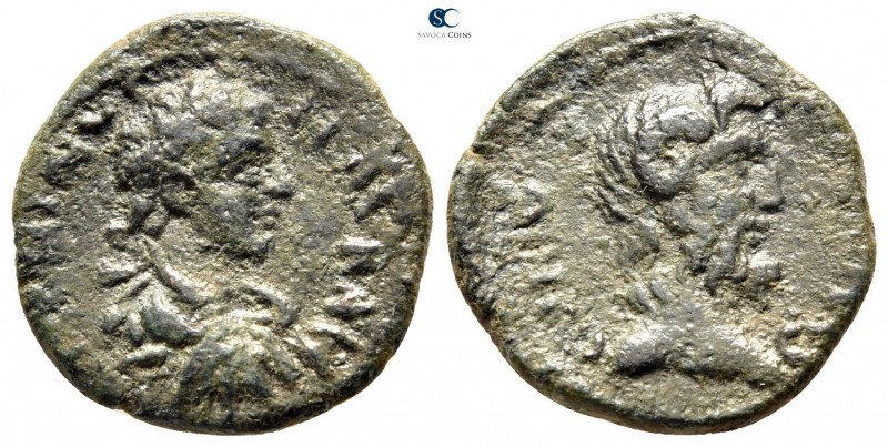 Macedon. Cassandreia. Caracalla AD 198-217. Struck circa AD 198-211
Bronze Æ
...