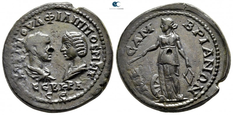 Thrace. Mesembria. Philip I and Otacilia Severa AD 244-249. 
Bronze Æ

28 mm....
