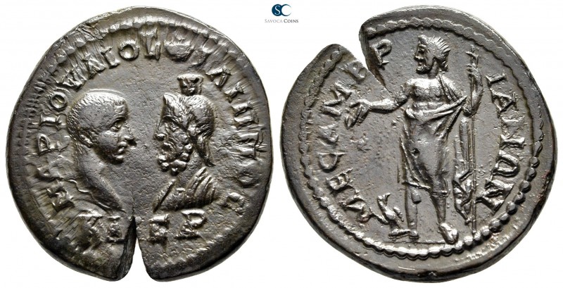 Thrace. Mesembria. Philip II as Caesar AD 244-247. 
Bronze Æ

28 mm., 11,64 g...
