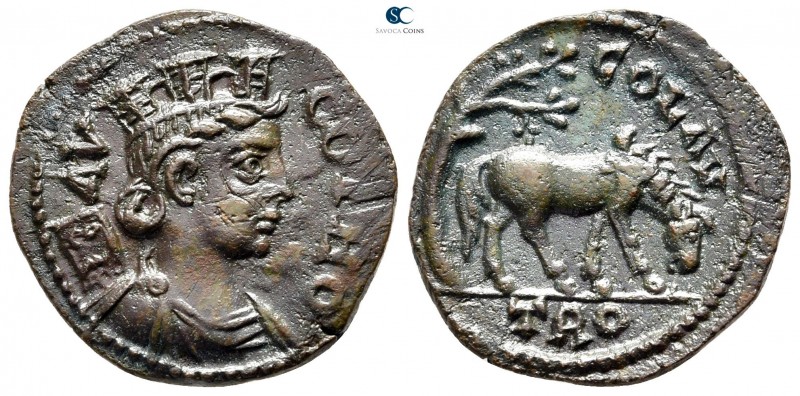 Troas. Alexandreia. Pseudo-autonomous issue. Time of Gallienus circa AD 253-268....