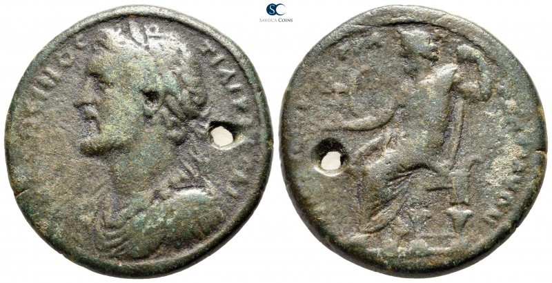Lydia. Tralleis. Antoninus Pius AD 138-161. ΠΟΠΛΙΟΣ ΓΡΑΜΜΑΤΕΥΣ (Poplios, grammat...