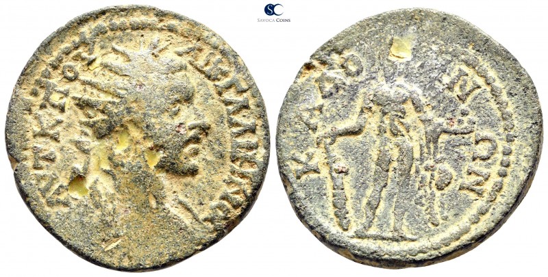 Phrygia. Cadi. Gallienus AD 253-268. 
Bronze Æ

30 mm., 15,97 g.

ΑΥΤ Κ ΠΟΥ...