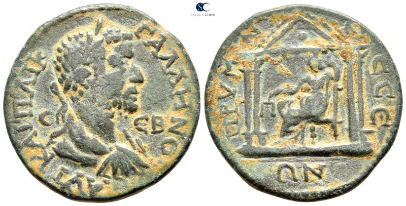 Phrygia. Prymnessos. Gallienus AD 253-268. 
Bronze Æ

32 mm., 15,61 g.

AVT...