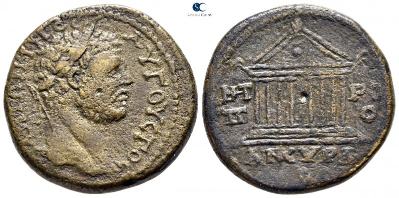 Galatia. Ankyra. Caracalla AD 198-217. 
Bronze Æ

28 mm., 15,23 g.

ΑΝΤΩΝΙΝ...