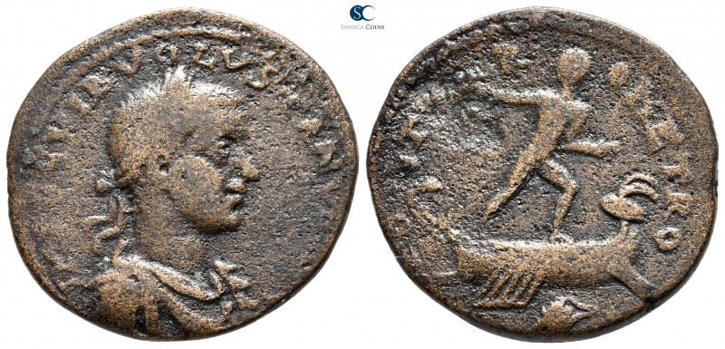 Phoenicia. Tyre. Volusianus AD 251-253. 
Bronze Æ

29 mm., 11,46 g.

I[...]...