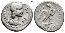 M. Plaetorius M. F. Cestianus 57 BC. Rome. Denarius AR