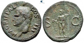 Agrippa 12 BC. Struck under Caligula. Rome. As Æ