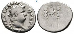Nero AD 54-68. Rome. Denarius AR