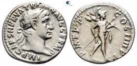 Trajan AD 98-117. Struck AD 101-102. Rome. Denarius AR