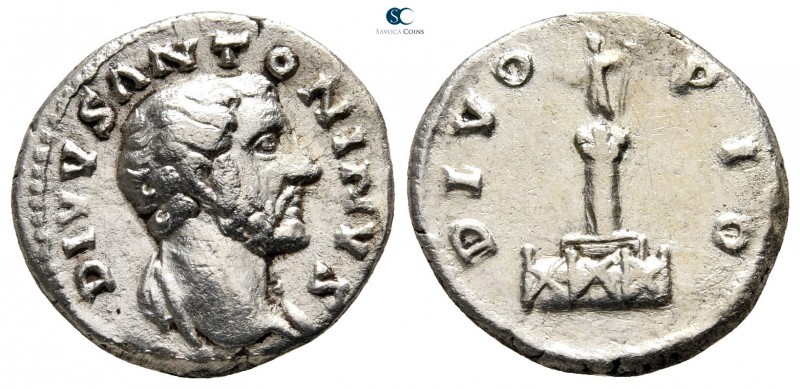 Divus Antoninus Pius AD 161. Struck under Marcus Aurelius. Rome, AD 161-162. Rom...