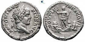 Caracalla AD 198-217. Struck AD 207. Rome. Denarius AR
