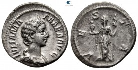 Julia Mamaea AD 222-235. Rome. Denarius AR