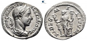 Severus Alexander AD 222-235. Struck AD 225. Rome. Denarius AR