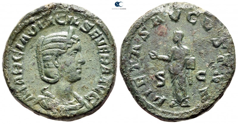 Otacilia Severa AD 244-249. Rome
Sestertius Æ

30 mm., 19,63 g.

MARCIA OTA...