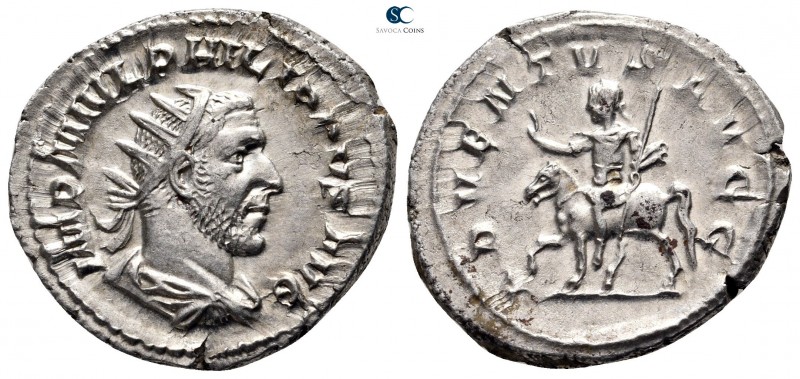 Philip I Arab AD 244-249. Rome
Antoninianus AR

23 mm., 4,90 g.

IMP M IVL ...